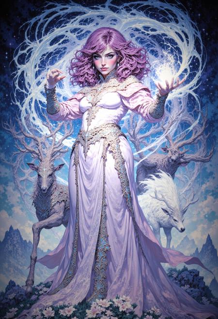 Colorful Fantasy Art for FLUX