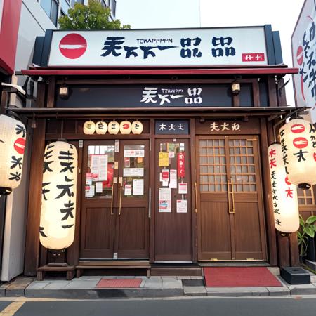 鶏ガラベースのこってりが有名なラーメン店 / tenkaippin SD15