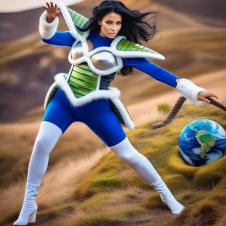 Wondrous-Costumes: Saiyan Armor - SDXL1.0