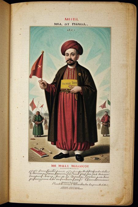 Ottoman Empire fashion, circa 1820