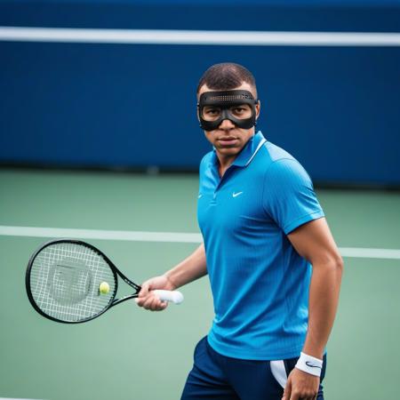 Masked M'bappé - SDXL