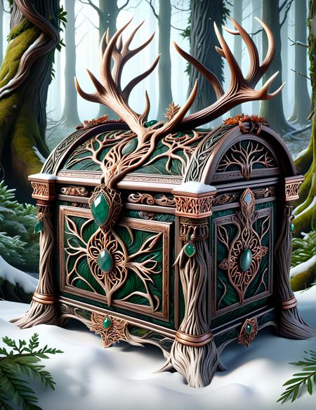 ?SDXL Antler Pagan?