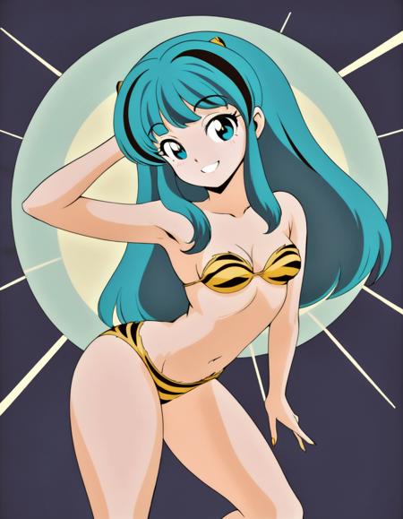 Lum (Urusei Yatsura, Base SDXL)版本v1.0-128 (ID: 399306)