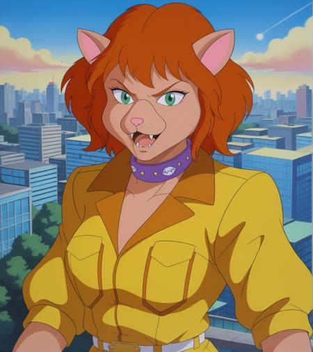 The Catwoman from Channel Six