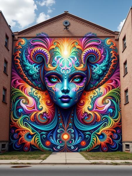 Colorful Fractals FLUX & SDXL