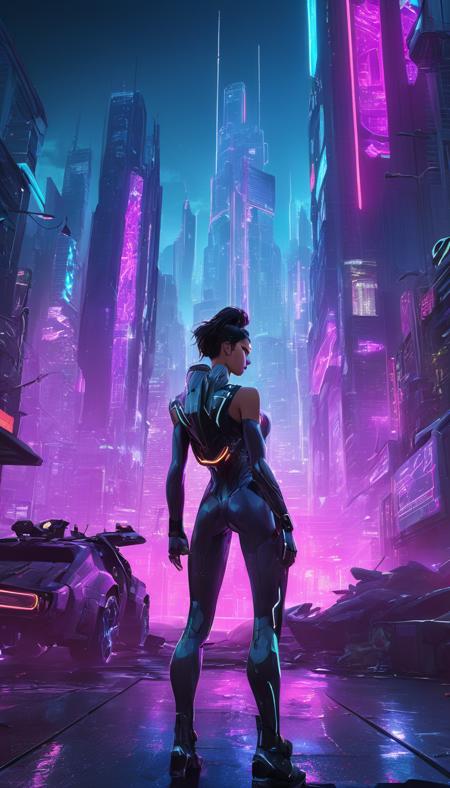 Cyberpunk [Style] Sci-Fi LoRA XL