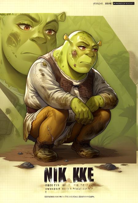 Shrek | Character Lora XL