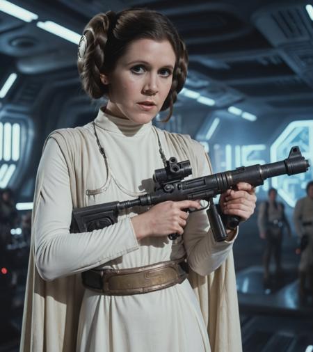 Leia Organa (Star Wars) - slave Leia and white costume