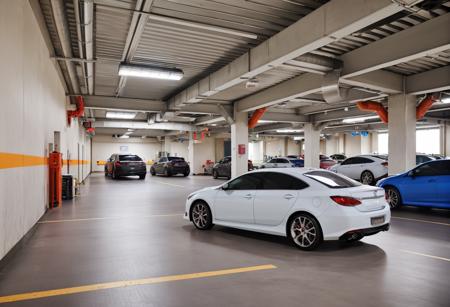 1409 Underground parking lot