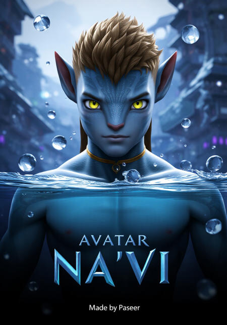 PAseer-Avatar-Na'Vi-致敬经典《阿凡达》纳威人