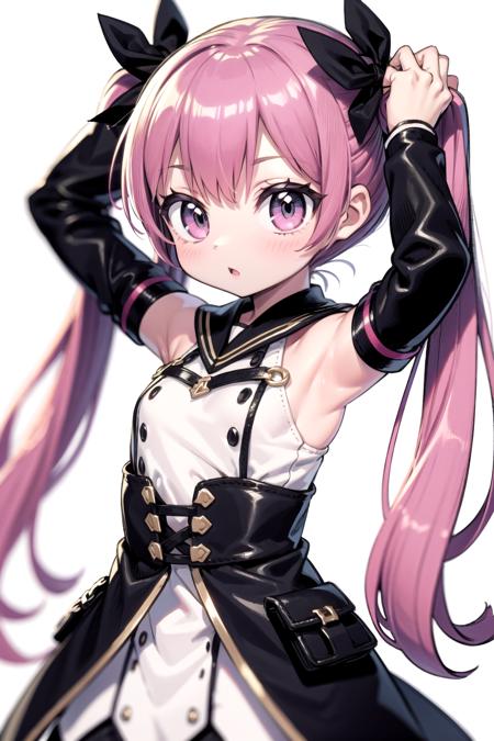 [Pose] Holding Twintails