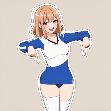 Pointing Down SDXL