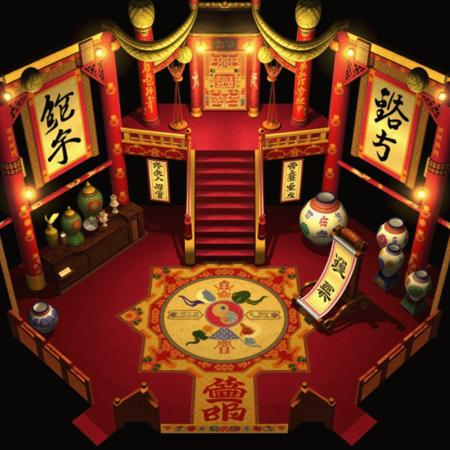 Final Fantasy 7 Original Background Style