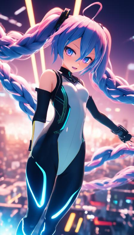 MikiMikuDance (MMD) 3D Hevok [Art Style Capture] LoRA XL