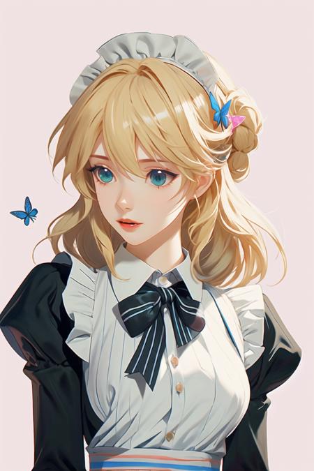 Anime Illust Diffusion Model style extraction test.