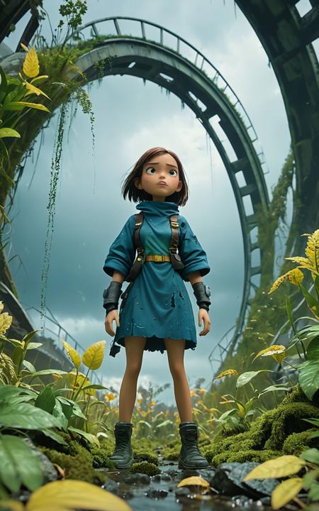 XUER Pixar style 绪儿 皮克斯风格