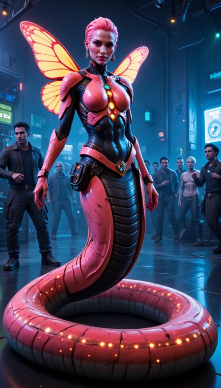 Naga - Creature Concept - FLUX