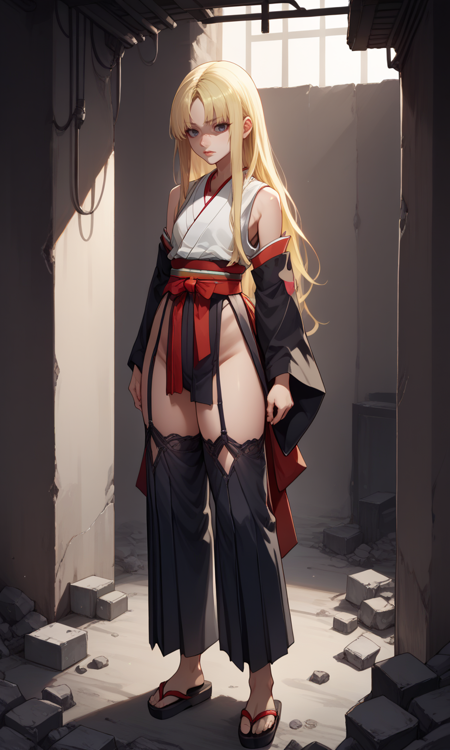 sexy kimono hakama garters