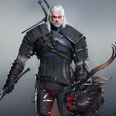 Geralt armor v1 pony (WIP)
