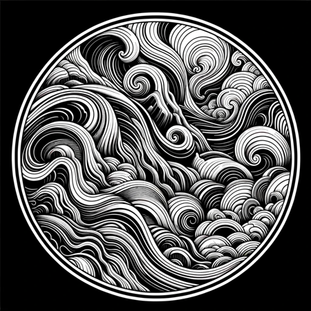 High Contrast Vector Linework