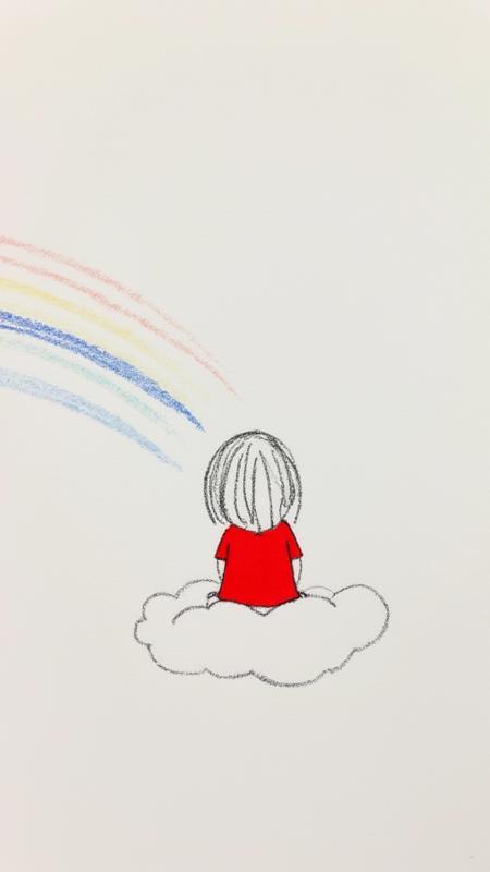 Hand Drawn Quiet Girl | Children Illustration Flux 1.d Lora
