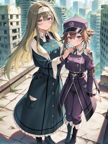 Yu-Gi-Oh! - Exosister sophia & irene (エクソシスター・ソフィア & エクソシスター・イレーヌ) Pony/illuXL