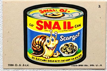 Wacky Packages TOPPS Style XL