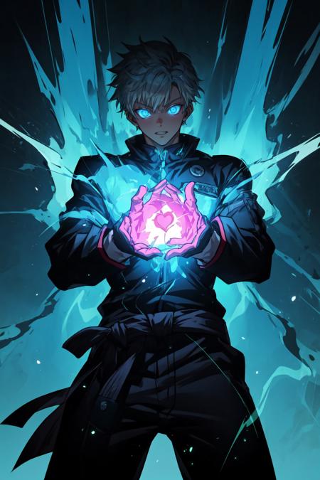 Jujutsu Kaisen aura/ black flash