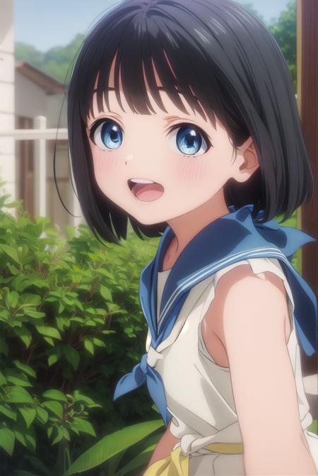 Kao Akebi (明日 花緒) - Akebi's Sailor Uniform (Akebi-chan no Sailor-fuku) (明日ちゃんのセーラー服)
