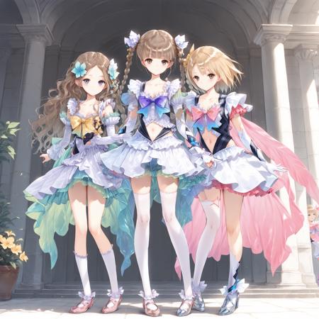 Blue reflection main characters.版本Pony (ID: 659088)