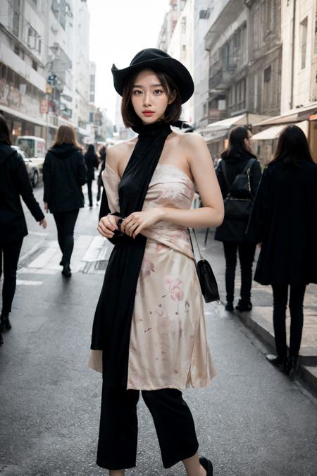 Waisted Woolen Coat