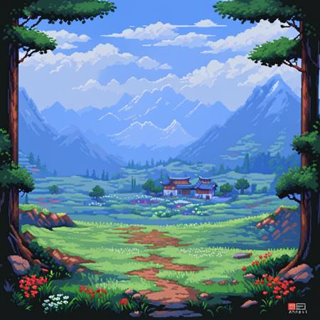16-bit pixel backgrounds (v2)