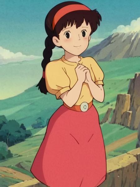 Sheeta (Castle In The Sky) Ghibli by YeiyeiArt