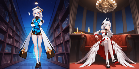 Theresa Apocalypse + Luna - Honkai Impact 3rd (28 Outfits) (Pony + IL)