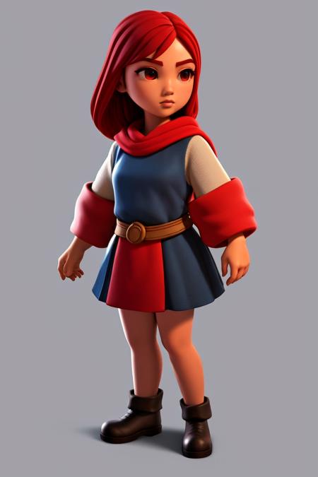 欧美休闲风格3D角色设计lora——PIP_OM3D_V1