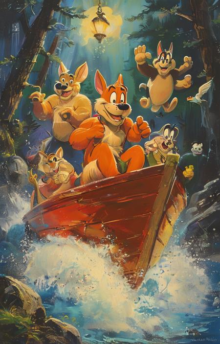 style of Hanna-Barbera [SDXL] 285
