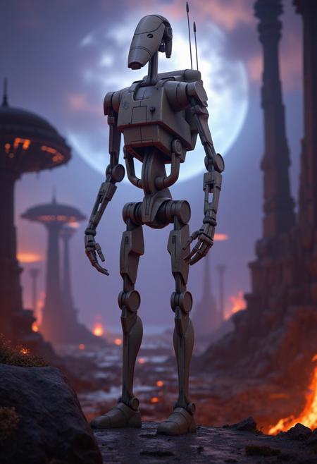 Star Wars: B1 Battle Droid FLUX/SDXL/SD1.5/PONY