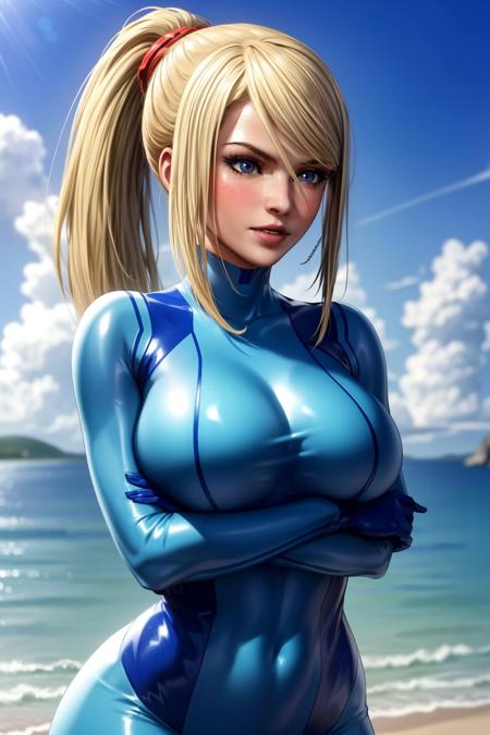 Samus Aran - {Metroid