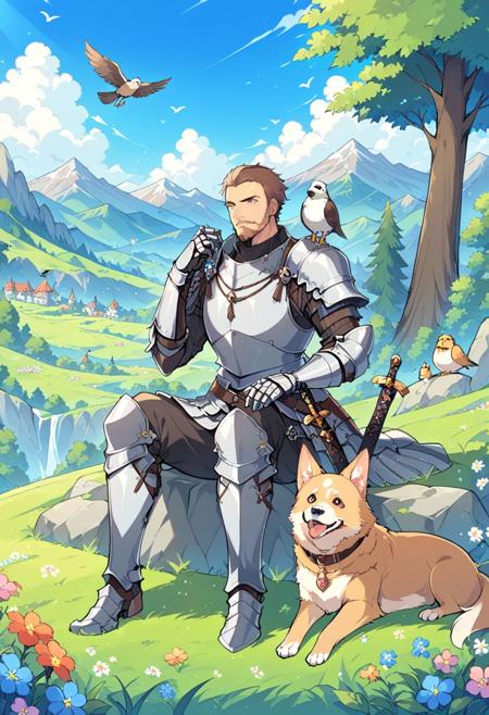 蔚蓝Blue RPG游戏画风 RPG game style