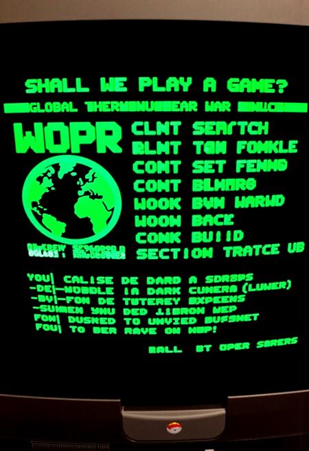 Retro 80s Computer Screen - Flux