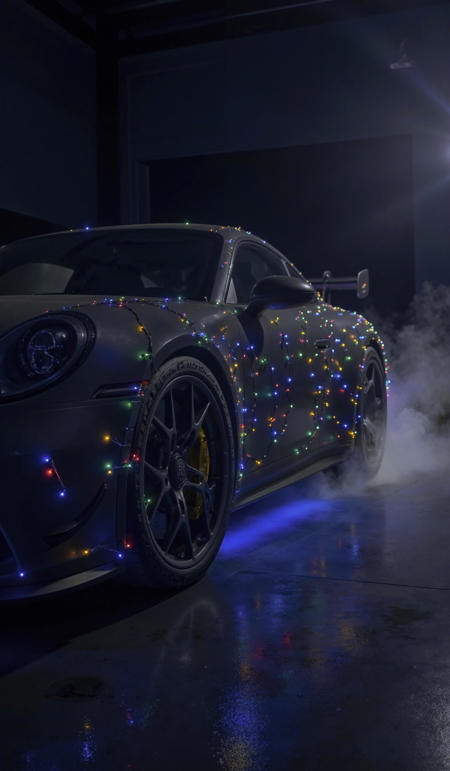 ❄️☃️ Blue Team Model ☃️❄️ Christmas Light Cars