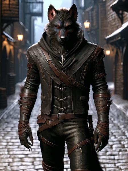 Worgen WoW Style [SDXL LoRA]