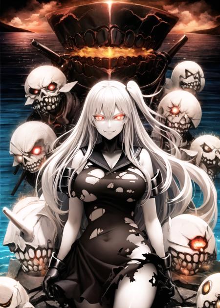 Abyssal Fleet Character Collection /  深海棲艦キャラクターコレクション版本Aircraft Carrier Demon (ID: 23977)