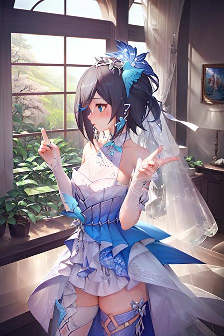 Honkai Impact 3rd-Fu Hua-Cerulean Court | 崩坏三-符华-青鸟之庭