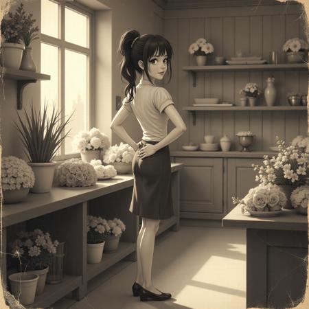 Old Sepia Photo - Flux1.D LoRA