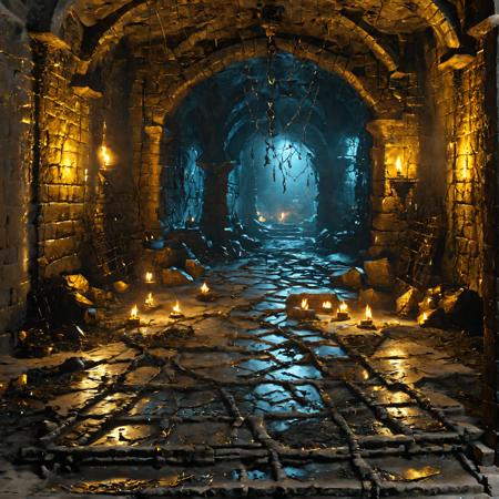 The Deep Dark Dungeon-Pony + SDXL