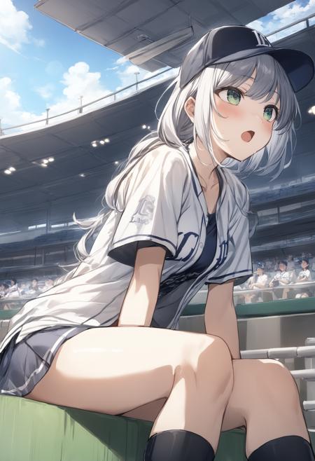 [SDXL&Pony]Saitama SEIBU Lions girl / 埼玉西武ライオンズ女子 / NPBユニフォーム