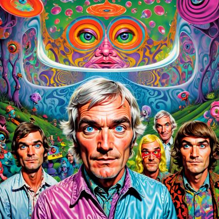 Bangerooo (Psychedelic Art Style) [SDXL]