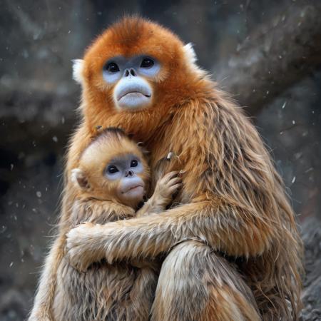Golden Snub Nosed Monkey GSNM