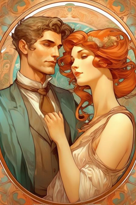 Alphonse Mucha Style